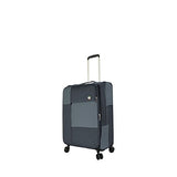 Mia Toro M1134-20in-blk Italy Vasto Softside Spinner 20" Carry-on, Black
