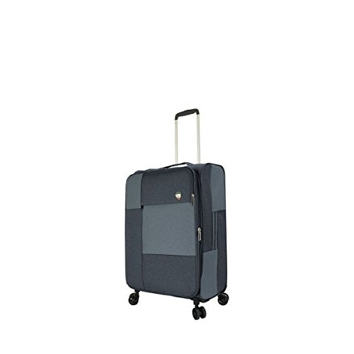 Mia Toro M1134-20in-blk Italy Vasto Softside Spinner 20" Carry-on, Black