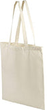 Zuzify Simple Organic Cotton Tote Bag. Yt1098 Os Natural