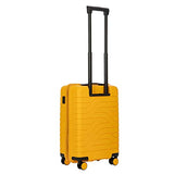 B|Y By Brics | Ulisse 21 Inch Expandable Spinner Suitcase | Mango | Hard Exterior, Multiple Pockets & TSA Approved Lock