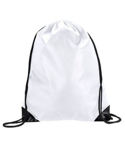 Ultra Club 8886 ® Value Drawstring Pack - One - White