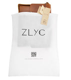 Leather Messenger Bag Zlyc 15.6 Inch Macbook Laptop Bag Vintage Briefcase Men Shoulder Bag