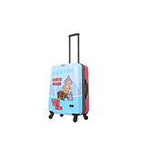 HALINA Aunty Acid Trip 3 Piece Set Luggage, Multicolor