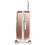 Bebe Women'S Stella 21" Hardside Carry-On Spinner Luggage, Rose Gold