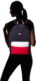 Tommy Hilfiger Women's Backpack Patriot Colorblock Canvas, Core Navy