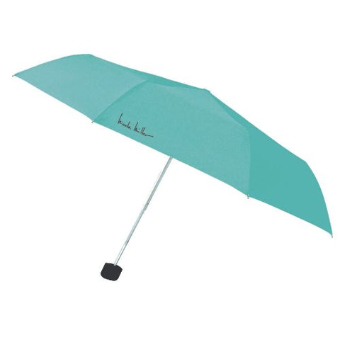 Nicole Miller Luggage 42" Ultra Lite Supermini Umbrella with Eyeglass Case, Turquoise