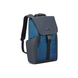 DELSEY Paris Securflap Laptop Backpack, Navy, 15 Inch Sleeve