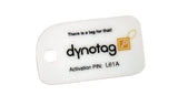 Dynotag 5 Ultra-Tough Braided Stainless Steel 6" Tag Loops +1 Qr Smart Minitag