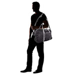 Foldable Duffle Gym Bag Travel Carry On Folding Soft Polyester with Adjustable Shoulder Hand Straps