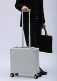 ALEON 17" Aluminum Wheeled Hardside Business Briefcase