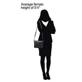 Travelpro Luggage Platinum Elite Women's Crossbody Bag, Black, One Size