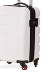 SWISSGEAR 7366 Expandable Hardside Spinner (18", White)