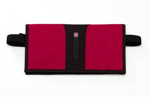 Swiss Gear Luggage Wenger Trim-Line Travel Waist Wallet, Red, Small
