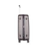 DUKAP Luggage Intely Hardside Spinner 28'' inches with Integrated Weight Scale - Grey
