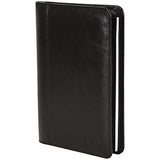 Kenneth Cole Reaction Faux Leather Mini Bifold Writing Pad, Black
