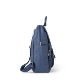 Baggallini Women's New Classic"Heritage" All Day Backpack with RFID Phone Wristlet Steel Blue One