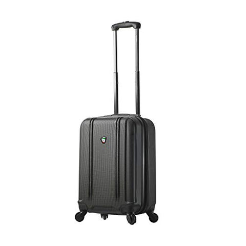Mia Toro Baggi Hardside Spinner 20'' Carry-on, Black