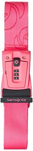 Samsonite Travel Sentry 3-Dial Combination Luggage, Neon Pink