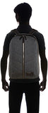 Diesel Men'S Denim Backpack, Dark Blue/Black