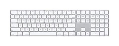 Apple Magic Keyboard with Numeric Keypad (Wireless, Rechargable) (US English) - Silver