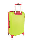 Anne Klein Palm Springs 24” Hardside Spinner Luggage, Lime Hibiscus