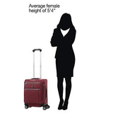 Travelpro Luggage Platinum Elite 20" Carry-On Intl Expandable Spinner With Usb Port, Bordeaux