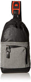 Diesel Men's MASTERDENIM D-Master Mono-Backpack, Grey Denim/Black, One Size