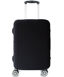 HoJax Spandex Travel Luggage Cover, Suitcase Protector Bag Fits 19-21 Inch Luggage Black