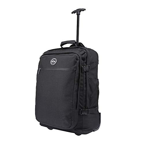 Cabin Max️ - Quebec Hybrid Rolling Backpack with Wheels - Carry On ...