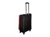 Tommy Hilfiger Unisex Glenmore 25" Upright Suitcase Black One Size
