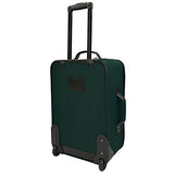 U.S. Traveler Hillstar Carry-On Expandable Rolling Luggage Set, Forest