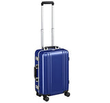 Zero Halliburton Classic Polycarbonate 2.0 19" Carry On 4-Wheel Spinner in Blue