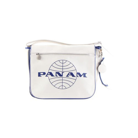 Pan Am Men'S Messenger Reloaded-2, Vintage White, Large