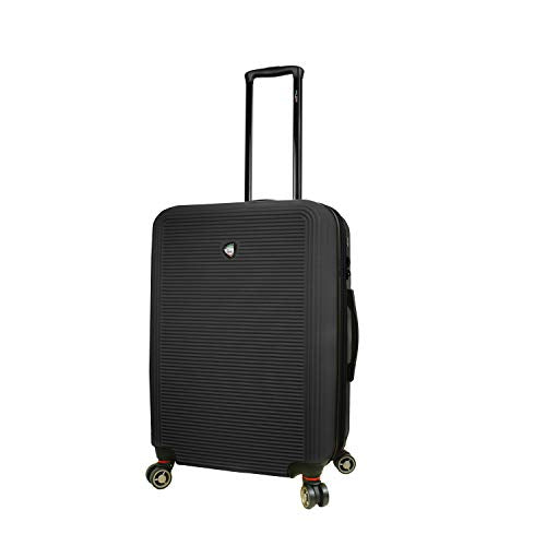 Mia Toro Italy Lumina Hardside 24'' Spinner Luggage, Black