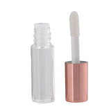 BQLZR Rose Gold 1.2ml Empty Plastic Clear Lip Gloss Tubes Lip Balm Bottle Container Cosmetic Makeup