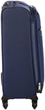 Amazonbasics Softside Spinner Luggage - 25-Inch, Navy Blue