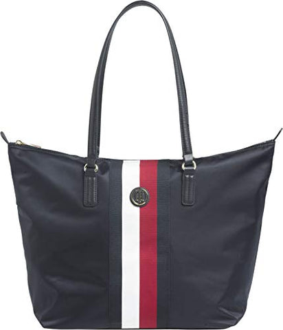 Tommy Hilfiger Poppy Tote Stp, Women’s Tote, Blue (Corporate), 14x32x47 cm (B x H T)