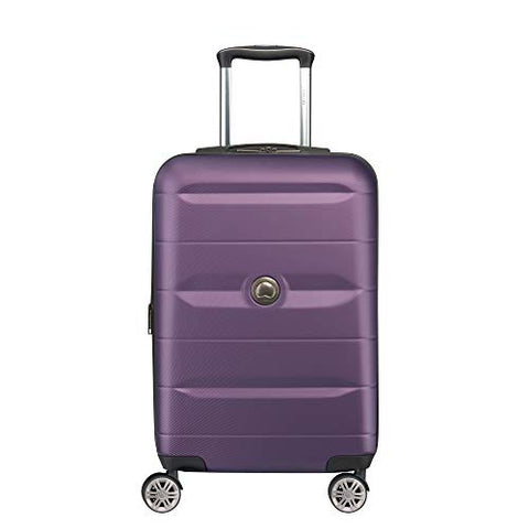DELSEY Paris Luggage Comete 2.0 Limited Edition Carry-on Hardside Suitcase, Plum