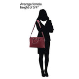 Travelpro Luggage Platinum Elite Women'S Briefcase, Bordeaux, One Size