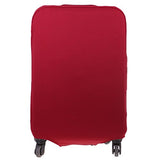 Monkeyjack 1X Travel Luggage Cover Protector Dust Proof For M 22-24'' Wine Red Suitcase