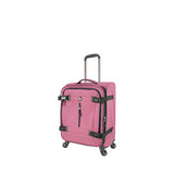 Mia Toro M1135-20In-Pnk Italy Ischia Softside Spinner 20" Carry-On, Pink