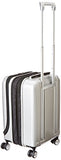Delsey Luggage Helium Titanium International Carry-On Exp Spinner Trolley, Silver, One Size