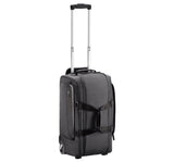 Zero Halliburton Zest Wheeled Carry-On Duffel, Black, One Size