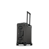 Rimowa Topas Stealth Aluminium Carry on Luggage 21" Inch Multiwheel 32L TSA Lock Spinner Suitcase Matte Black