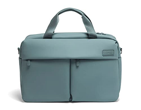 Lipault - Lost in Berlin Duffel 24 Hour Bag - Top Handle Shoulder Overnight Travel Weekender Luggage for Women - Pebble Blue