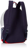 Tommy Hilfiger Women's Backpack Patriot Colorblock Canvas, Grey Heather