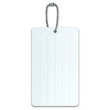 Black Cat In Window Luggage Card Suitcase Carry-On Id Tag