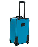Rockland Fashion Softside Upright Luggage Set, Turquoise, 2-Piece (14/19)