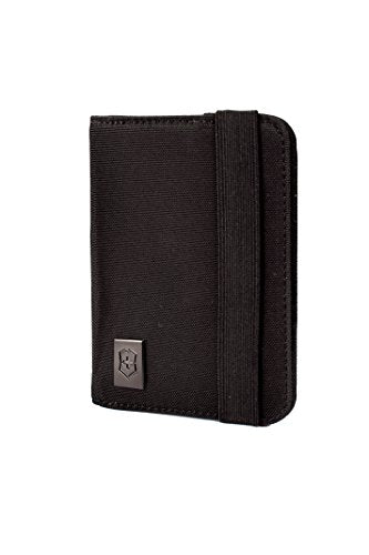Victorinox Passport Holder with RFID Protection, Black/Red Logo