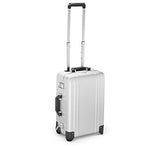 Zero Halliburton Classic Aluminum 2.0 - Carry-On 2 Wheel Luggage (SILVER)